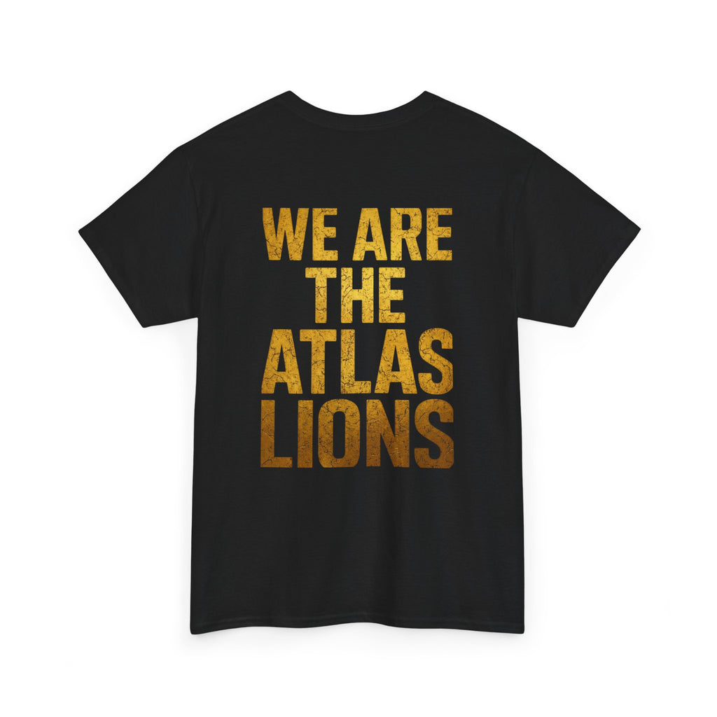 We Are The Atlas Lions T-Shirt - Moroccan Lion Edition