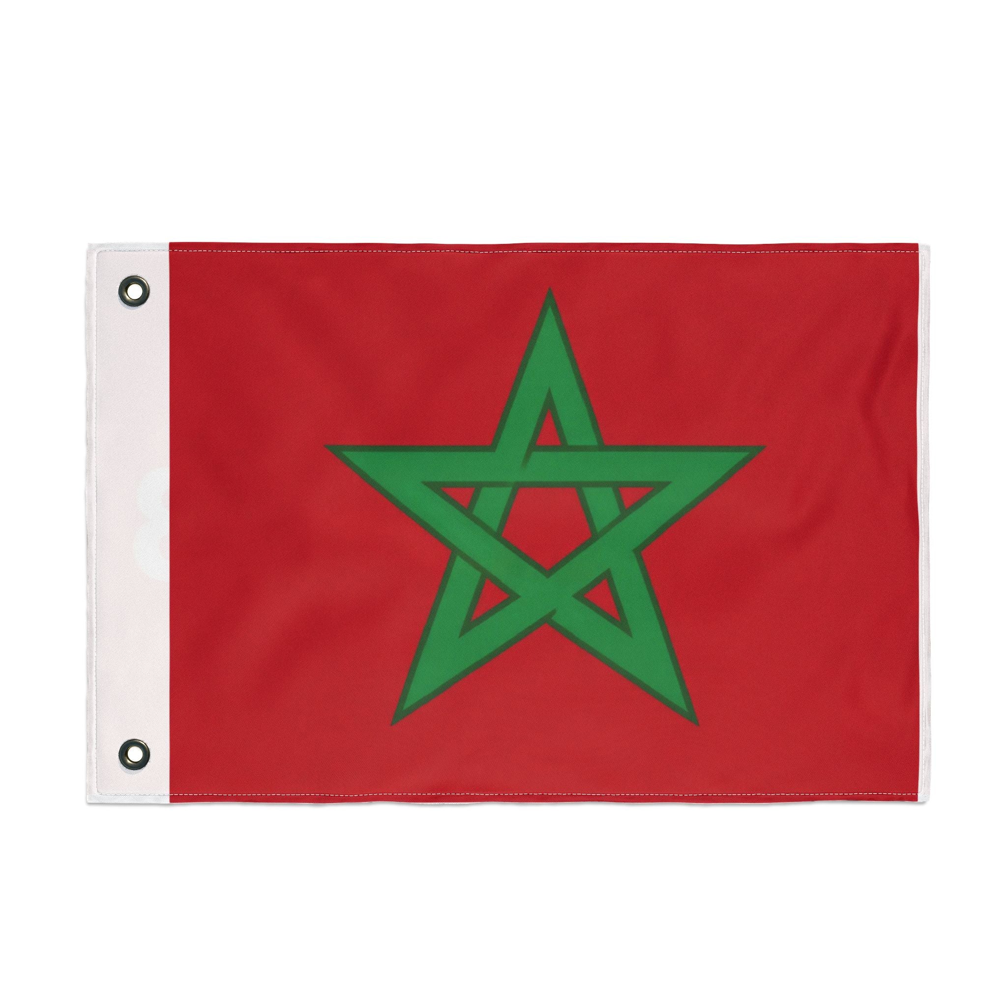 Dima Maghrib Double-Sided Flag - Morocco 2026