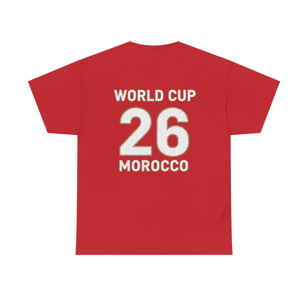 Al Maghrib World Cup 2026 T-Shirt - Morocco Jersey Style