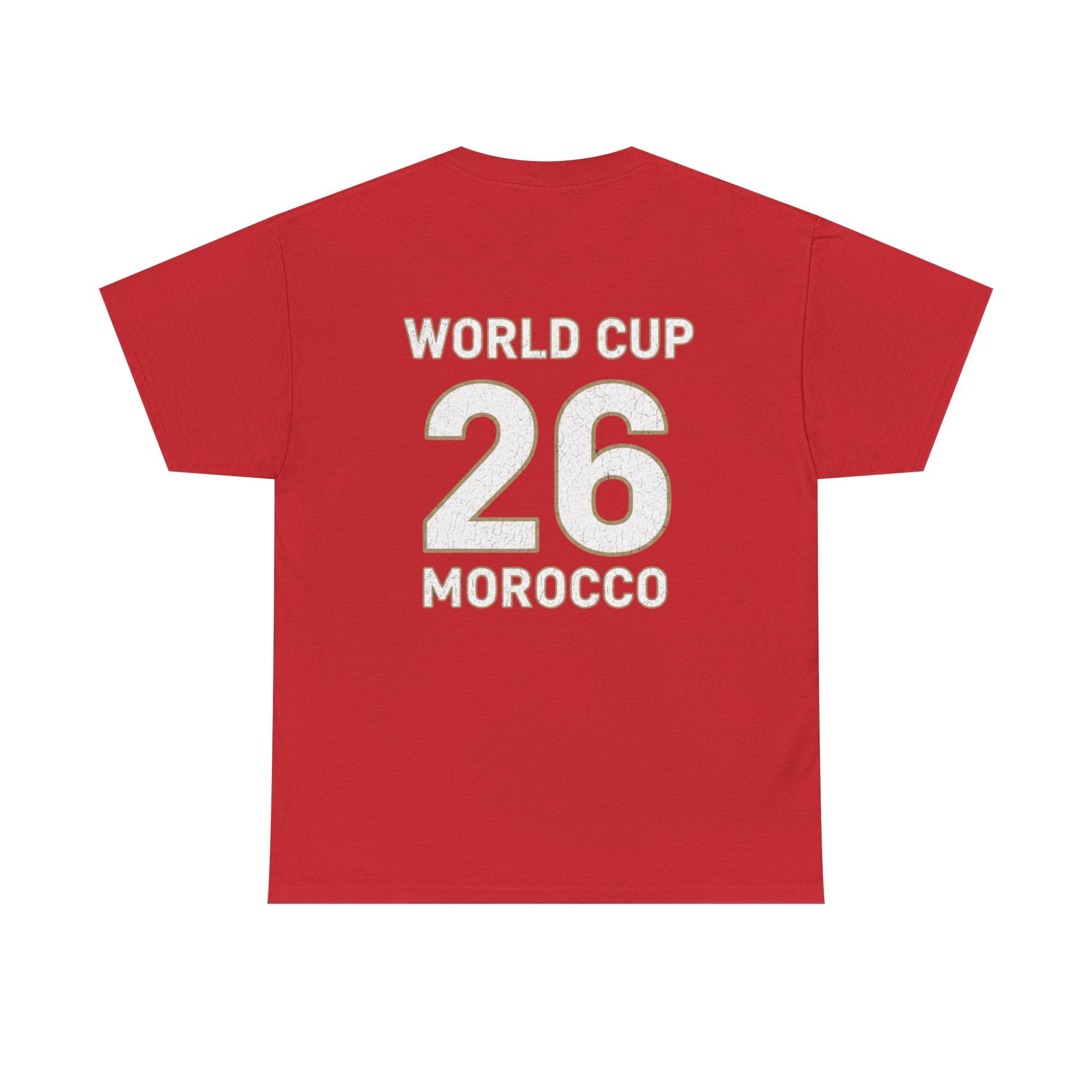 Al Maghrib World Cup 2026 T-Shirt - Morocco Jersey Style