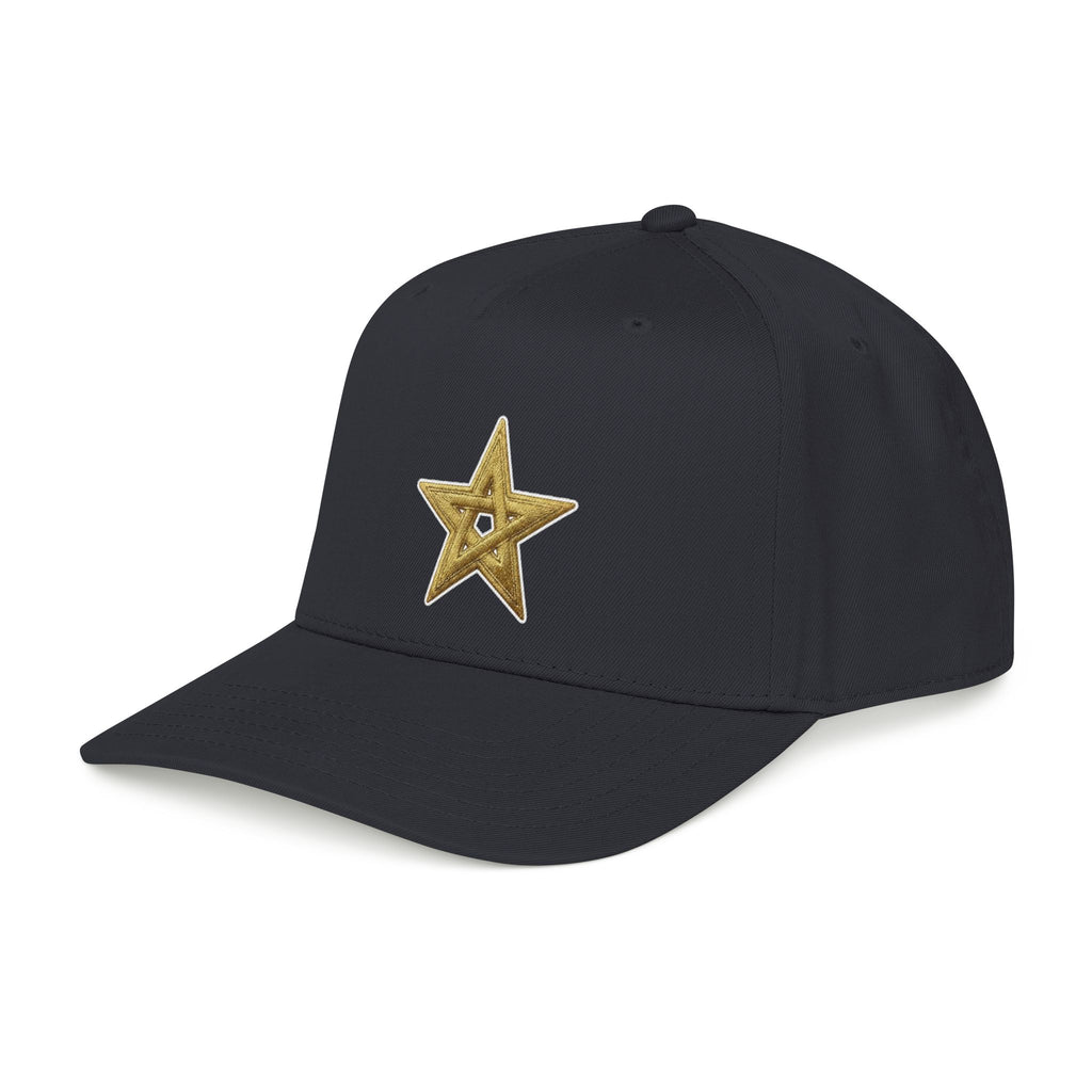 Moroccan Pentagram Cap - Premium Embroidered Star