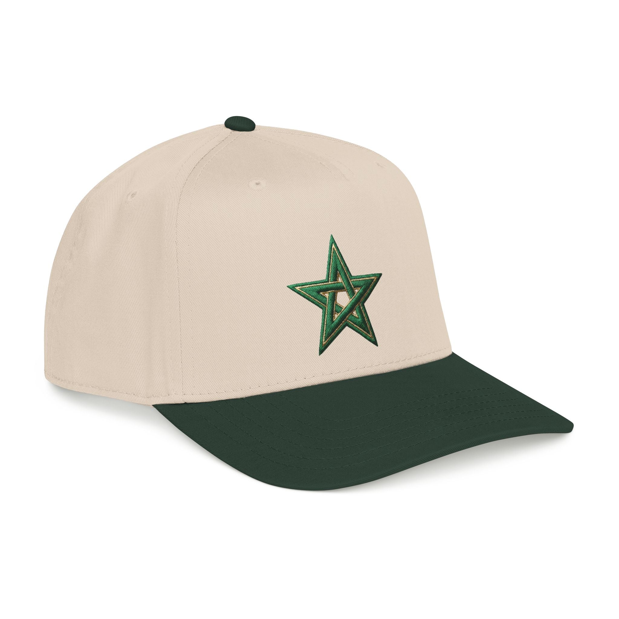 Moroccan Pentagram Cap - Premium Embroidered Star