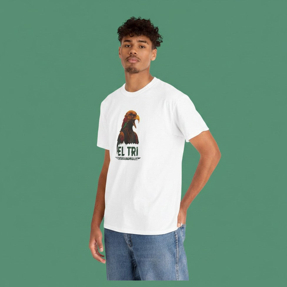 Mexico White 'El Tri' T-Shirt – We Are The Mexican Eagles Soccer Fan Tee | Motivational Crew Tee