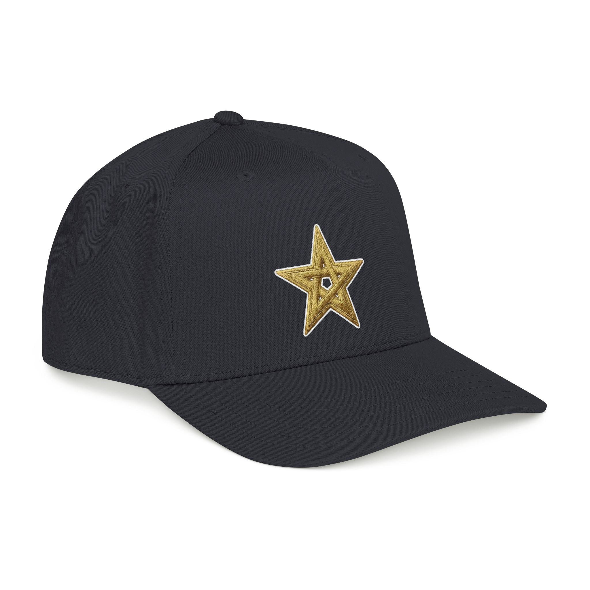 Moroccan Pentagram Cap - Premium Embroidered Star