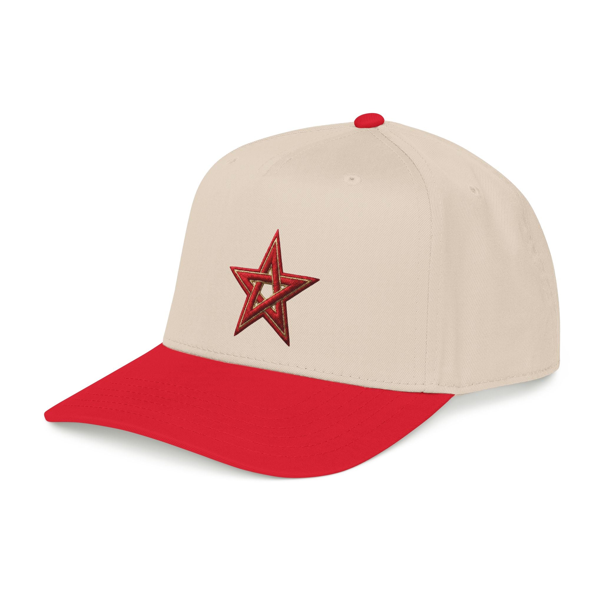 Moroccan Pentagram Cap - Premium Embroidered Star